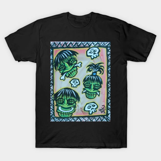 shrunken heads T-Shirt by Voodoobrew